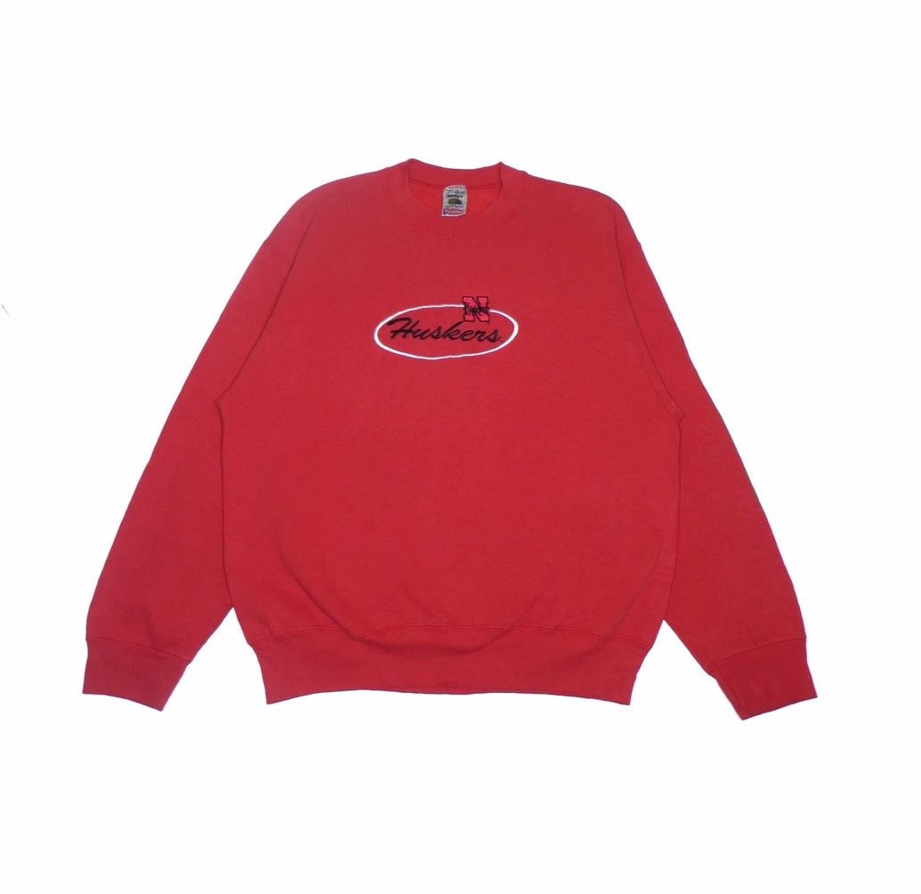 Vintage Vintage Nebraska Huskers crewneck Size US L / EU 52-54 / 3 - 1 Thumbnail