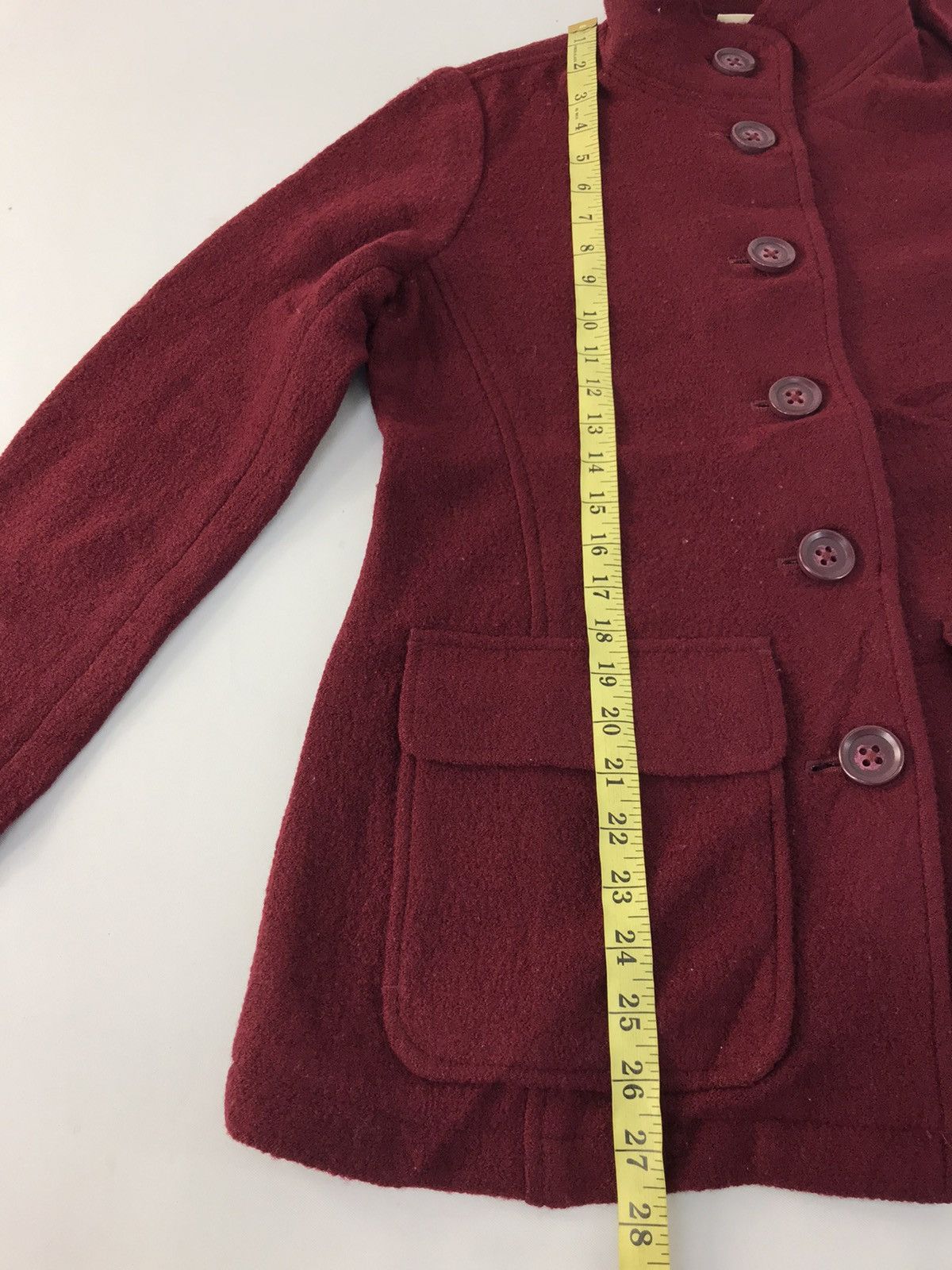 L.L. Bean × Vintage LL Bean Bellandi Wool Thick Jacket Coat Double Pocket Size M / US 6-8 / IT 42-44 - 10 Thumbnail