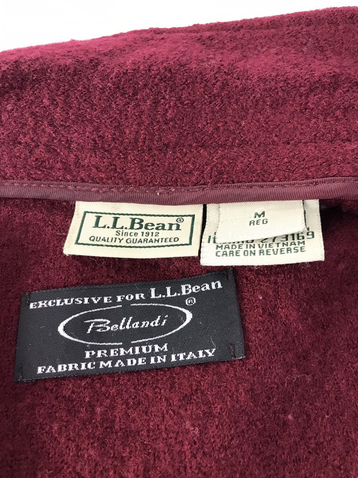 L.L. Bean × Vintage LL Bean Bellandi Wool Thick Jacket Coat Double Pocket Size M / US 6-8 / IT 42-44 - 6 Thumbnail