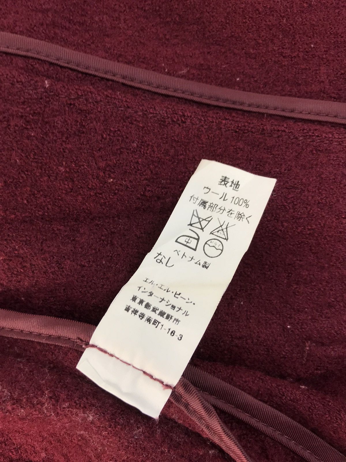 L.L. Bean × Vintage LL Bean Bellandi Wool Thick Jacket Coat Double Pocket Size M / US 6-8 / IT 42-44 - 8 Thumbnail