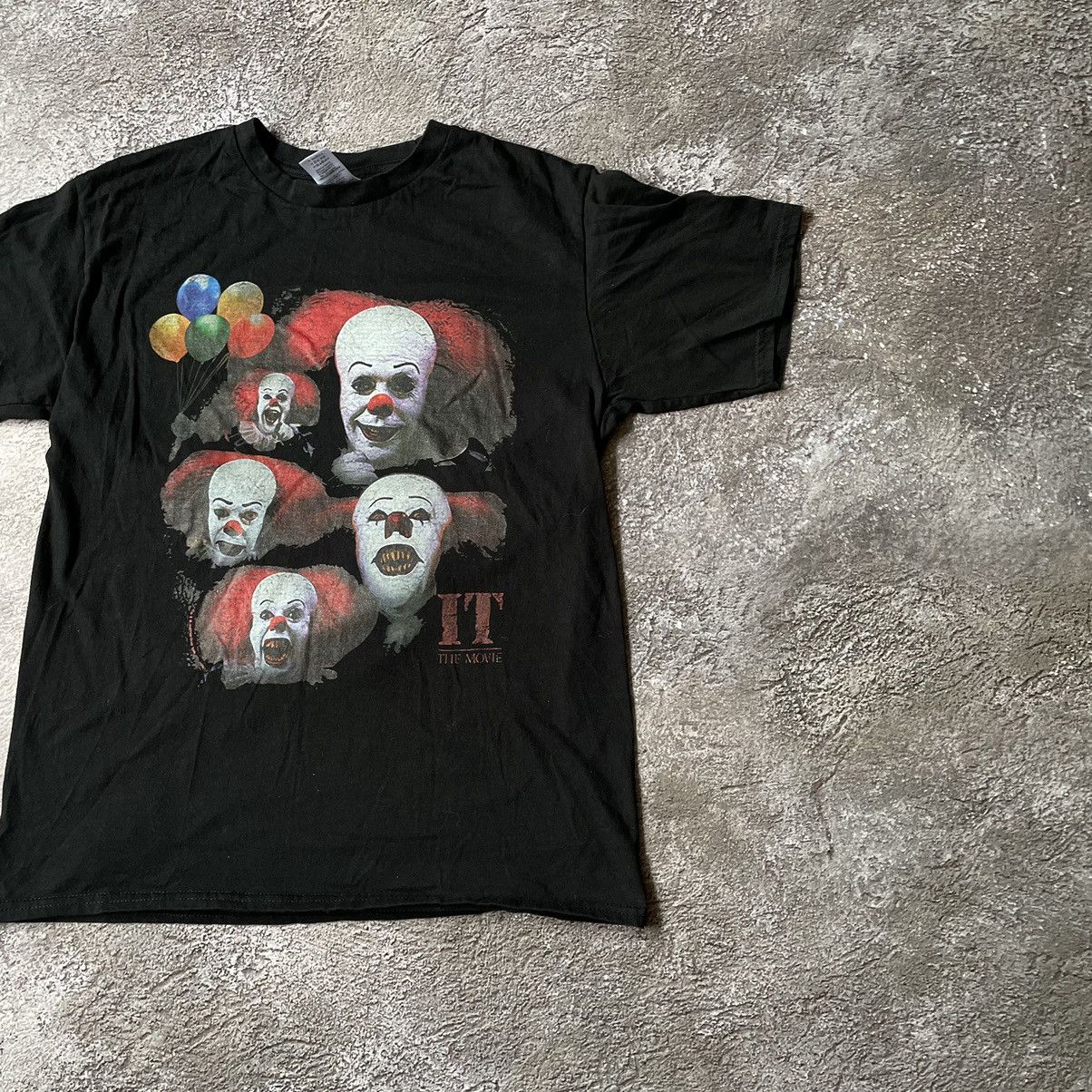 Vintage Vintage Y2K Horror Clown Graphic Tee Grunge Streetwear L Size US L / EU 52-54 / 3 - 3 Thumbnail