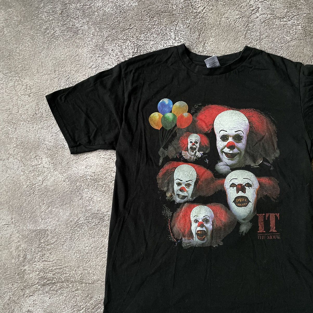 Vintage Vintage Y2K Horror Clown Graphic Tee Grunge Streetwear L Size US L / EU 52-54 / 3 - 4 Thumbnail