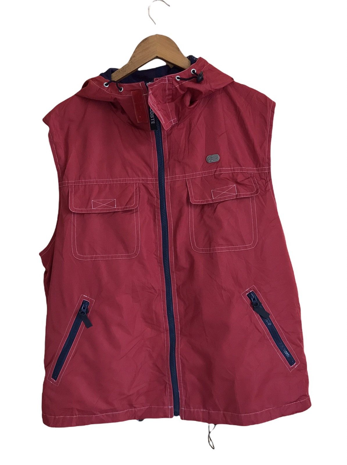 Japanese Brand × Lacoste × Vintage VINTAGE LACOSTE VEST TACTICAL JACKET Size US L / EU 52-54 / 3 - 1 Thumbnail