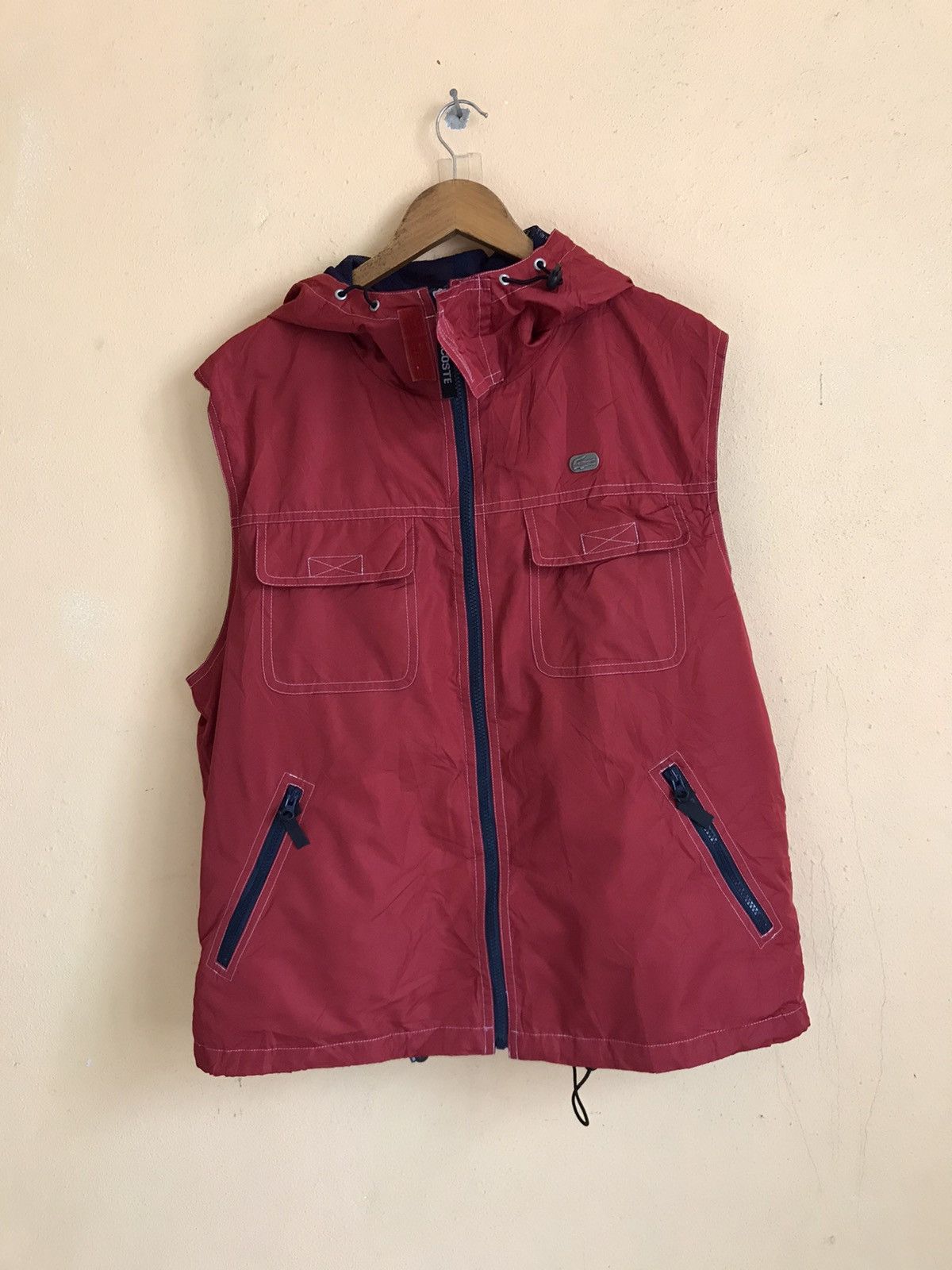Japanese Brand × Lacoste × Vintage VINTAGE LACOSTE VEST TACTICAL JACKET Size US L / EU 52-54 / 3 - 2 Thumbnail