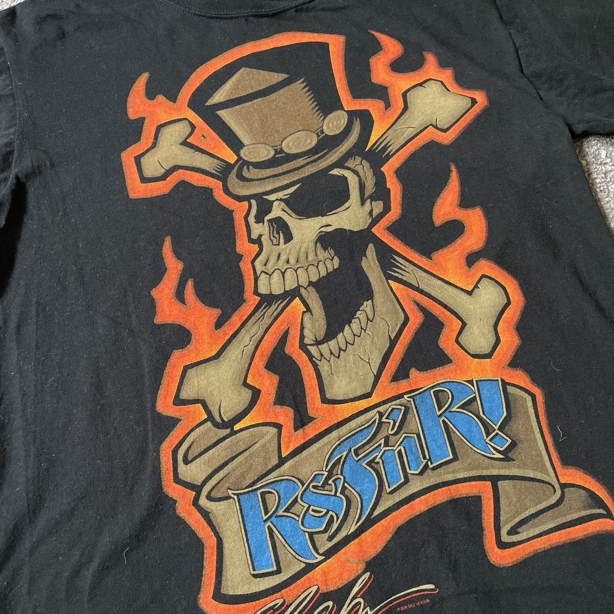 Vintage Vintage Y2K Skull Graphic Tee Sun Faded Horror Skate Boxy L Size US L / EU 52-54 / 3 - 6 Thumbnail