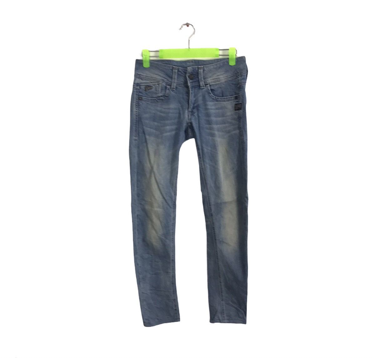 G-Star × Vintage G Star Raw Denim Skinny Cut Style Pants Distressed Denim Size US 27 - 1 Thumbnail