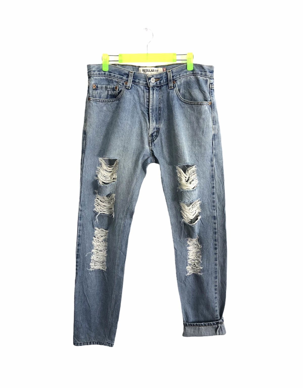Levi's × Levi's Vintage Clothing Levi’s Strauss &Co Lots 505 Regular Fit Denim Jeans Size 33 Size US 33 - 1 Thumbnail