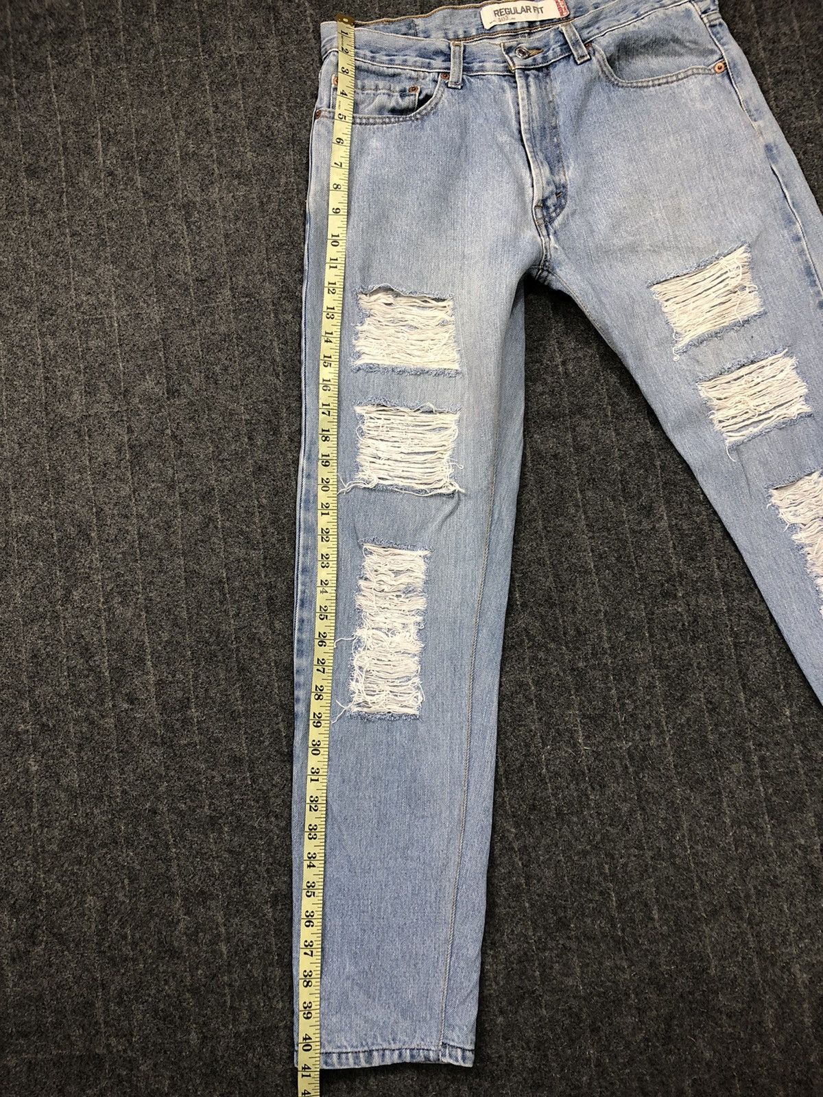 Levi's × Levi's Vintage Clothing Levi’s Strauss &Co Lots 505 Regular Fit Denim Jeans Size 33 Size US 33 - 11 Thumbnail