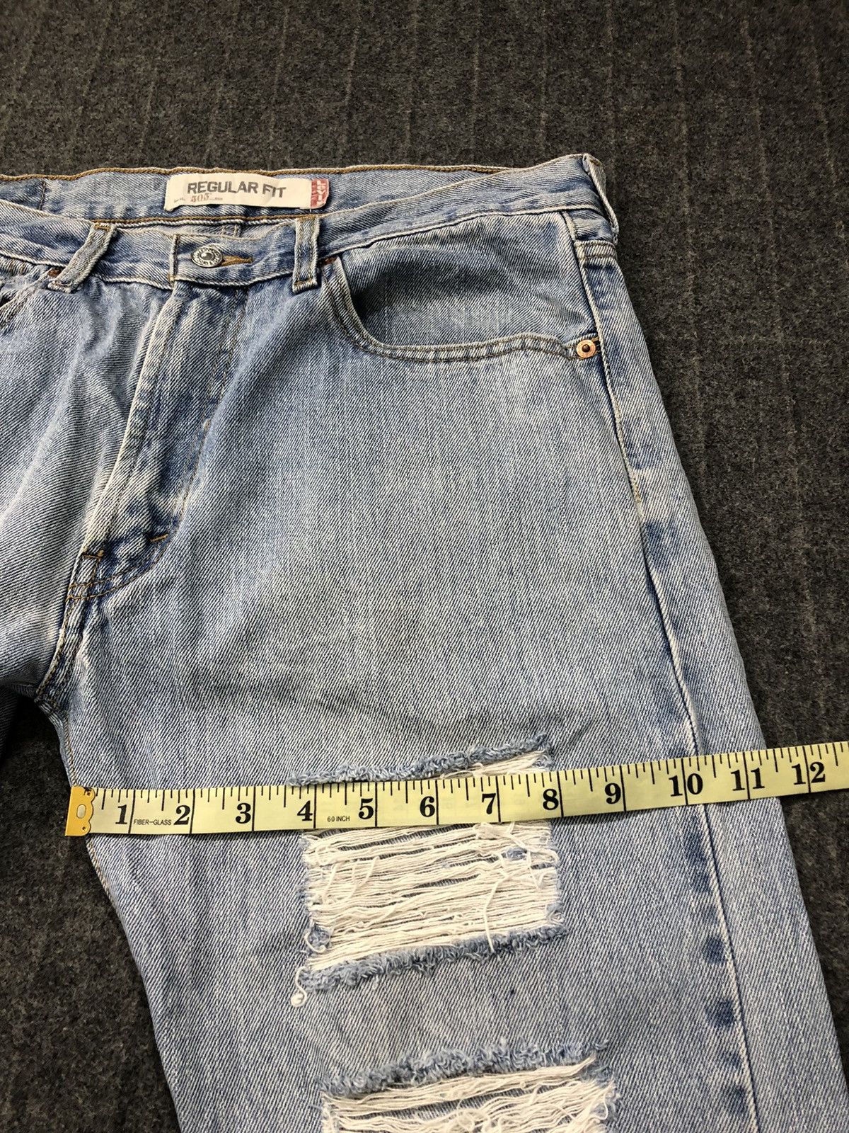 Levi's × Levi's Vintage Clothing Levi’s Strauss &Co Lots 505 Regular Fit Denim Jeans Size 33 Size US 33 - 14 Thumbnail