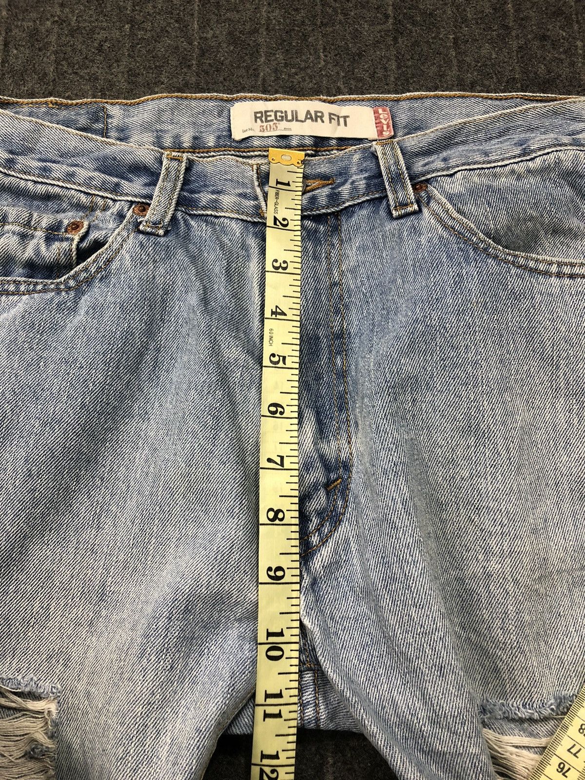 Levi's × Levi's Vintage Clothing Levi’s Strauss &Co Lots 505 Regular Fit Denim Jeans Size 33 Size US 33 - 13 Thumbnail