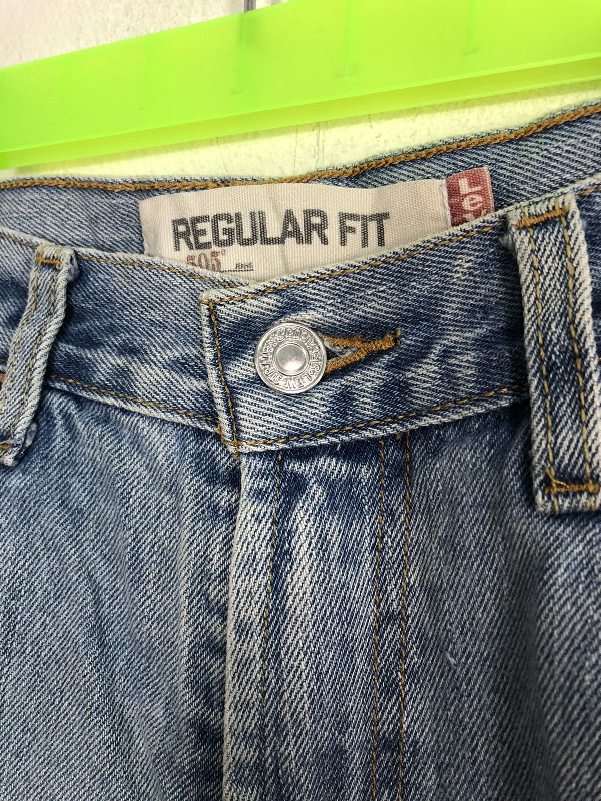 Levi's × Levi's Vintage Clothing Levi’s Strauss &Co Lots 505 Regular Fit Denim Jeans Size 33 Size US 33 - 3 Thumbnail