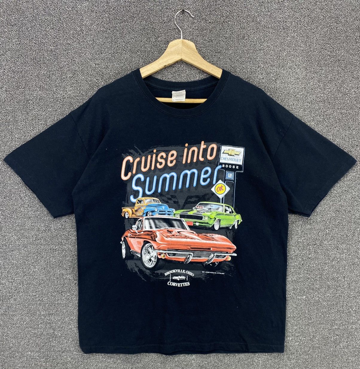 Daytona Vintage Chevrolet Classic Cruise Into Summer Tees T Shirts Size US L / EU 52-54 / 3 - 1 Thumbnail