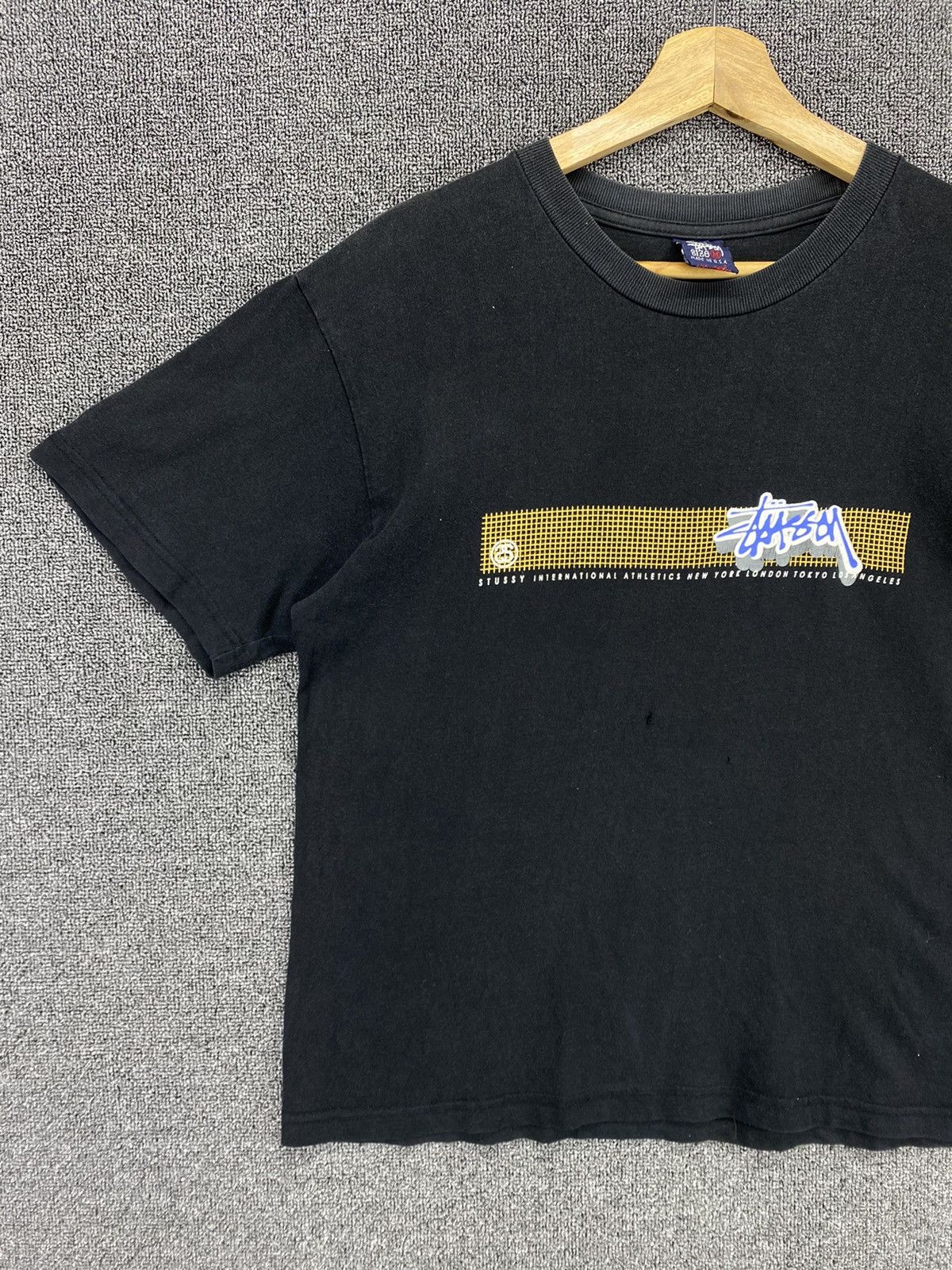 Stussy Vintage 90s Stussy Spellout Crop Top Tees T Shirts Size M / US 6-8 / IT 42-44 - 3 Thumbnail