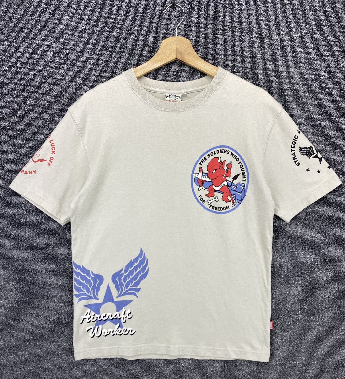 Tedman Vintage Ted Company Air Craft Workers By Tedman Tee T Shirts Size US M / EU 48-50 / 2 - 6 Thumbnail