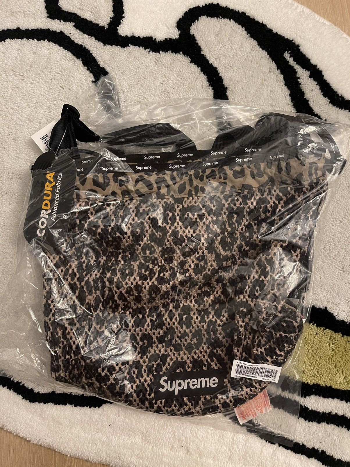 Streetwear × Supreme Supreme Leopard Mesh Small Backpack | Grailed