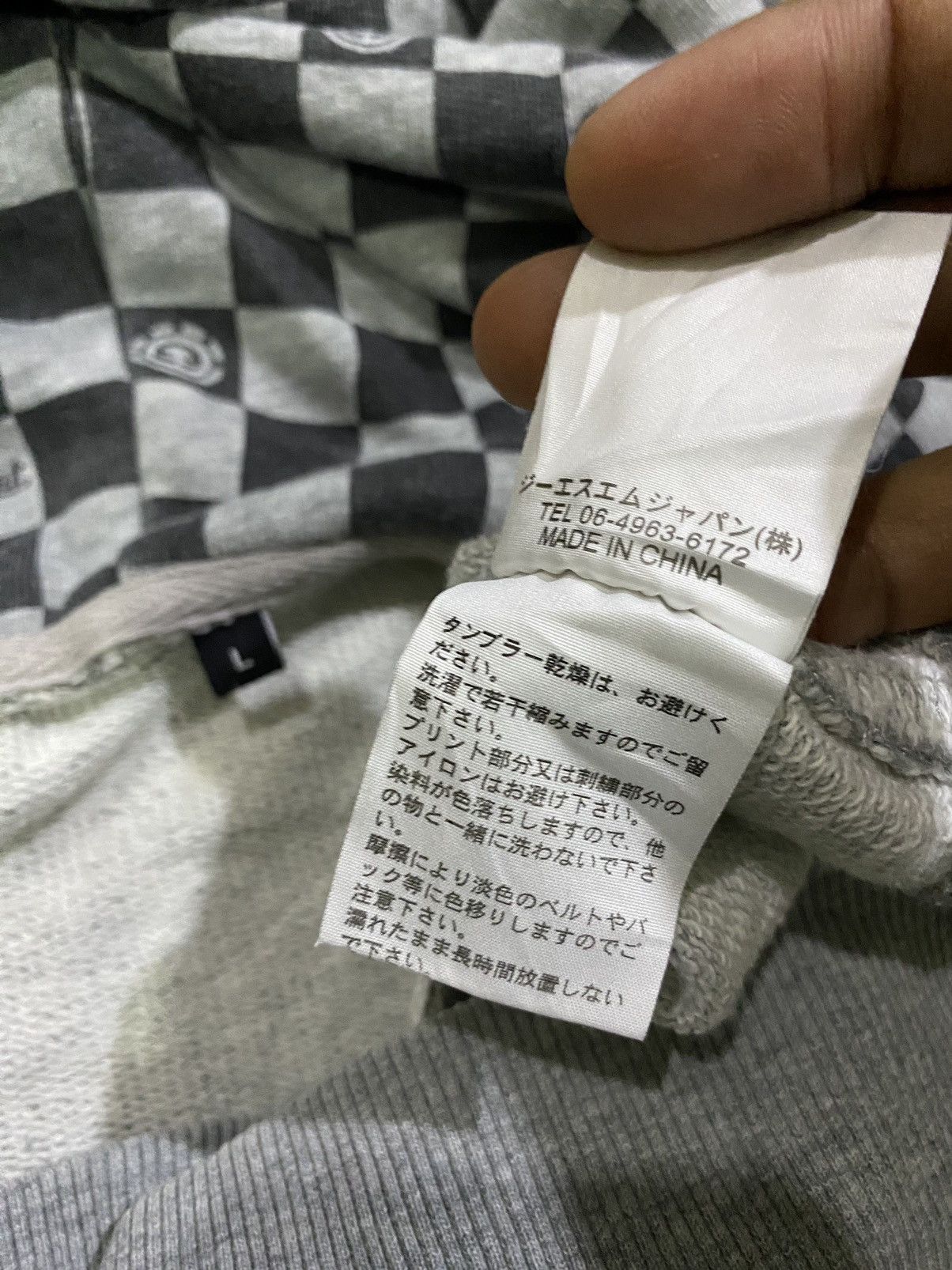 Element × Hypebeast 🔥 Rare 🔥 Distressed Element Checkerboard Hoodie Size US L / EU 52-54 / 3 - 13 Thumbnail