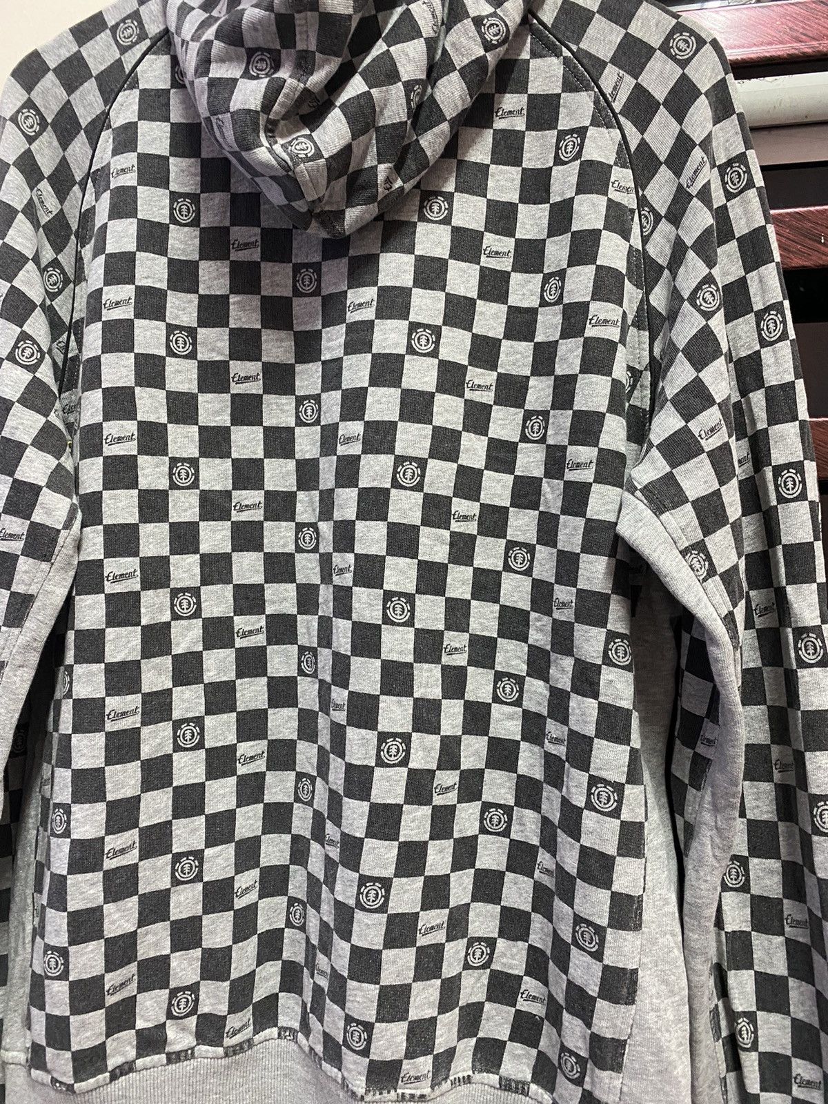 Element × Hypebeast 🔥 Rare 🔥 Distressed Element Checkerboard Hoodie Size US L / EU 52-54 / 3 - 22 Thumbnail