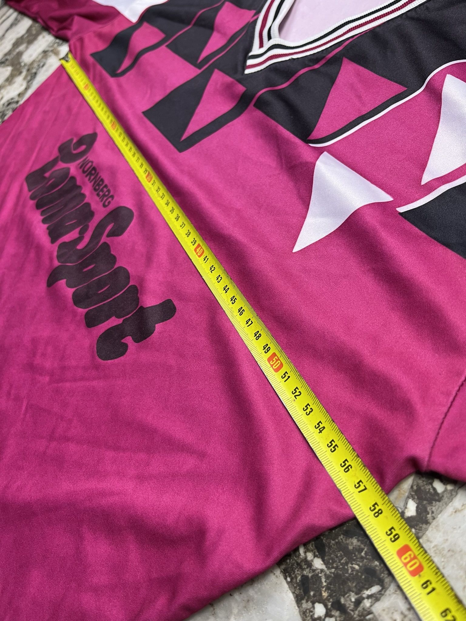Vintage VINTAGE LOMASPORT NURNBERG PINK LONGSLEEVE SOCCER JERSEY TEE Size US XL / EU 56 / 4 - 6 Thumbnail