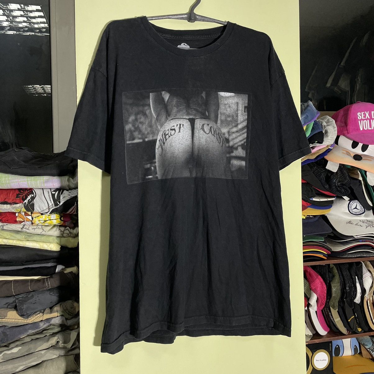Vintage Vintage 90s Graphic Tee Sun Faded Black Oversized Archive XL Size US XL / EU 56 / 4 - 2 Thumbnail