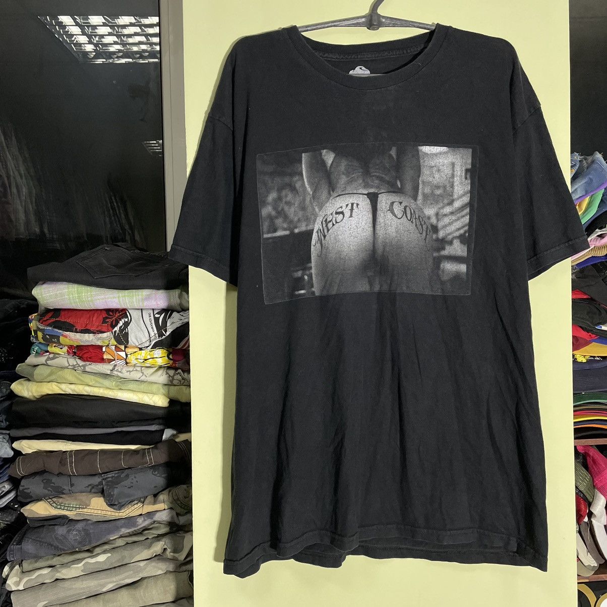 Vintage Vintage 90s Graphic Tee Sun Faded Black Oversized Archive XL Size US XL / EU 56 / 4 - 3 Thumbnail