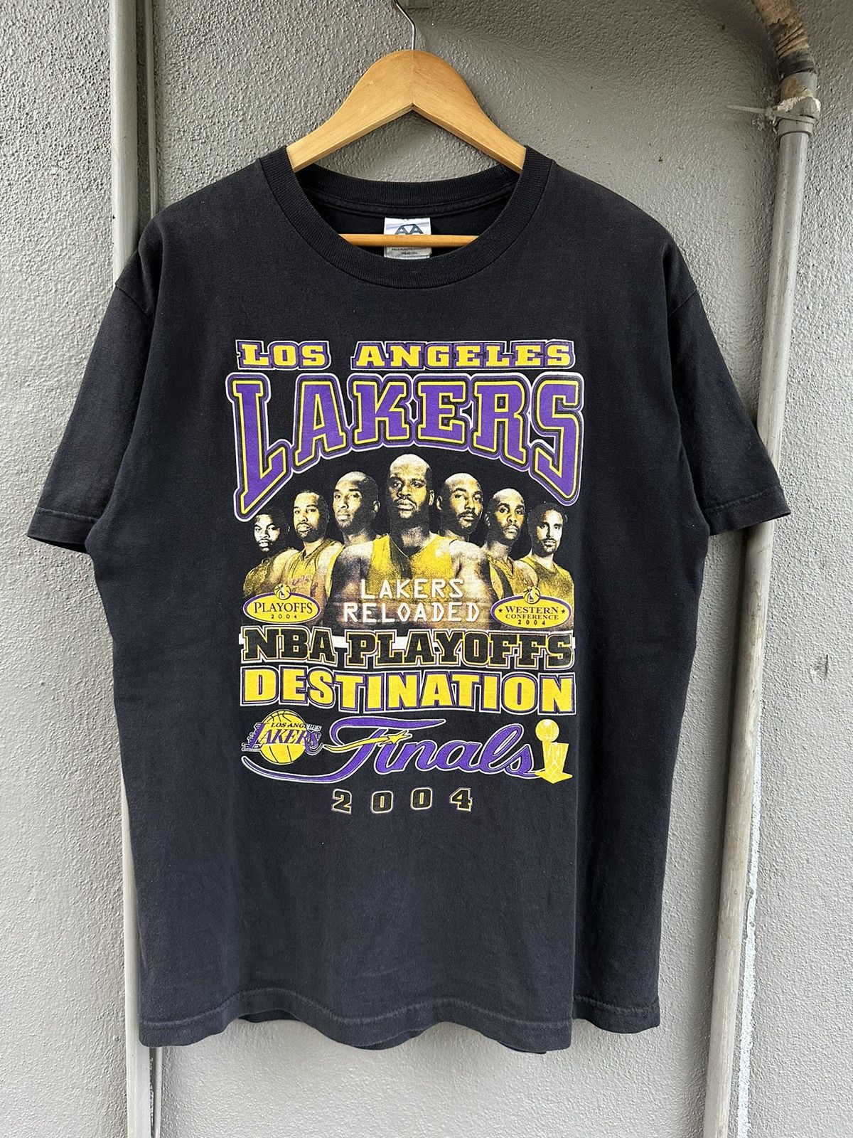 NBA × Rap Tees × Vintage Vintage LA Lakers Finals 2004 NBA RAPTEES KOBE SHAQ Size US L / EU 52-54 / 3 - 3 Thumbnail