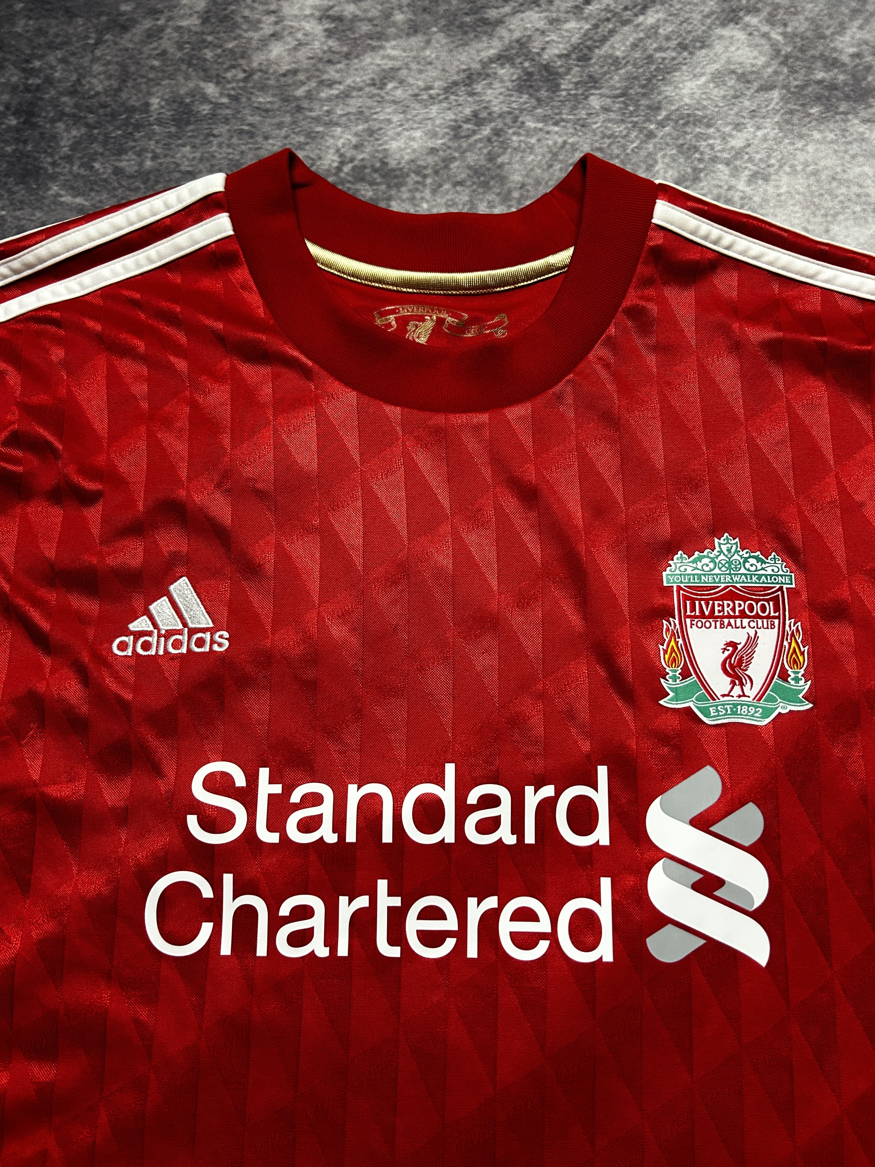 Adidas Adidas Liverpool Andy Carroll 2010 Home Jersey Size US XL / EU 56 / 4 - 3 Thumbnail