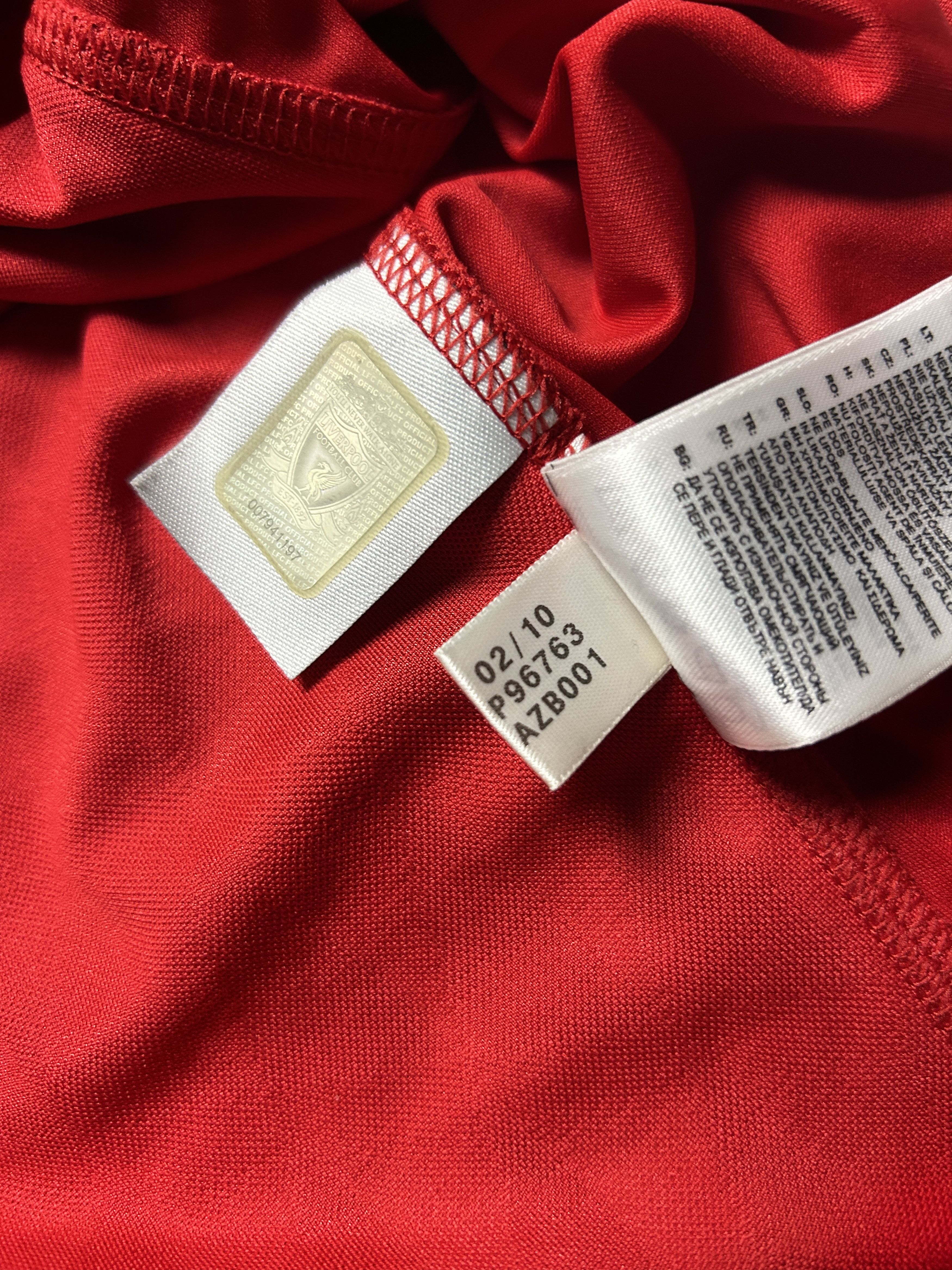 Adidas Adidas Liverpool Andy Carroll 2010 Home Jersey Size US XL / EU 56 / 4 - 8 Thumbnail