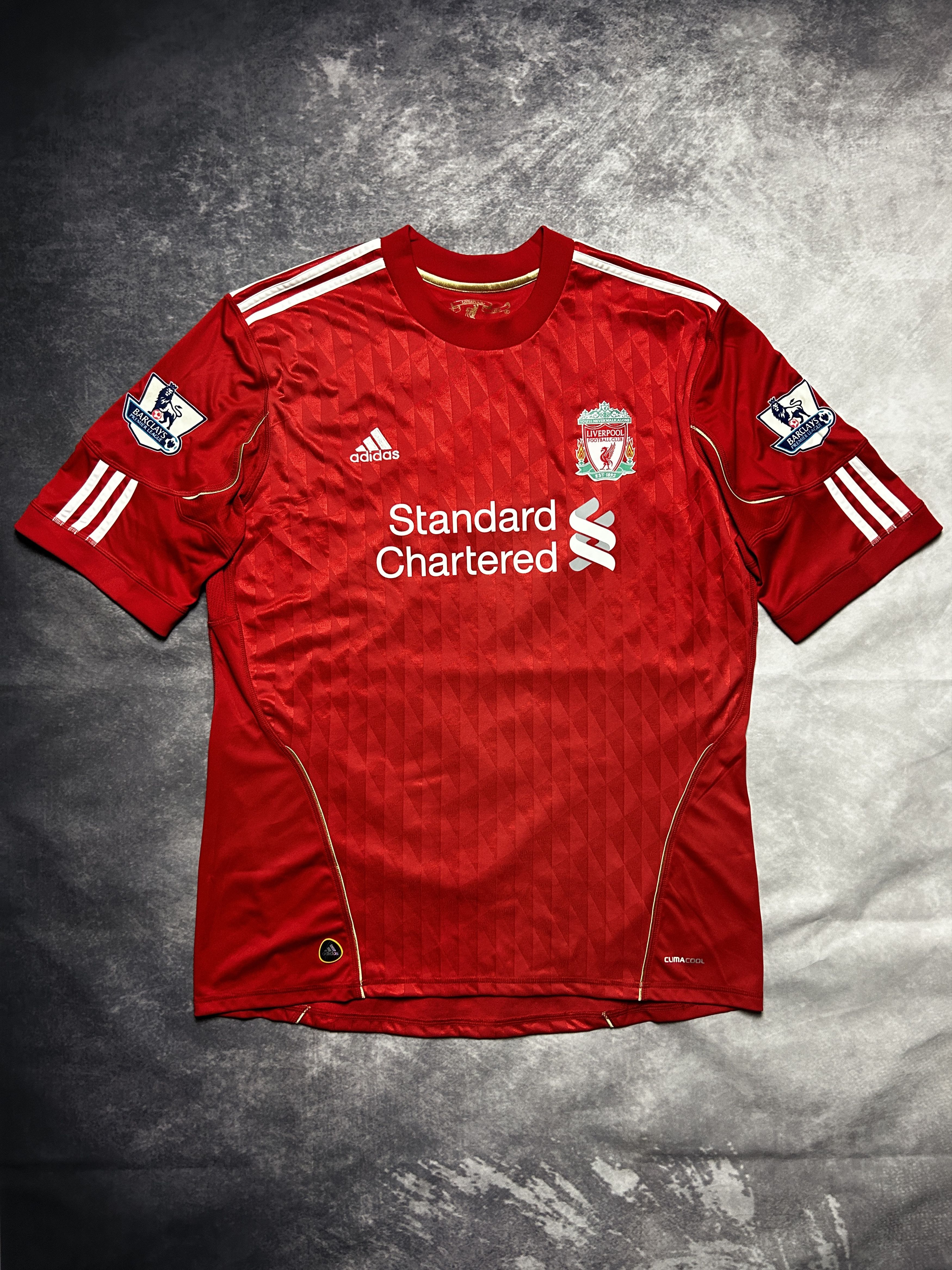 Adidas Adidas Liverpool Andy Carroll 2010 Home Jersey Size US XL / EU 56 / 4 - 1 Thumbnail