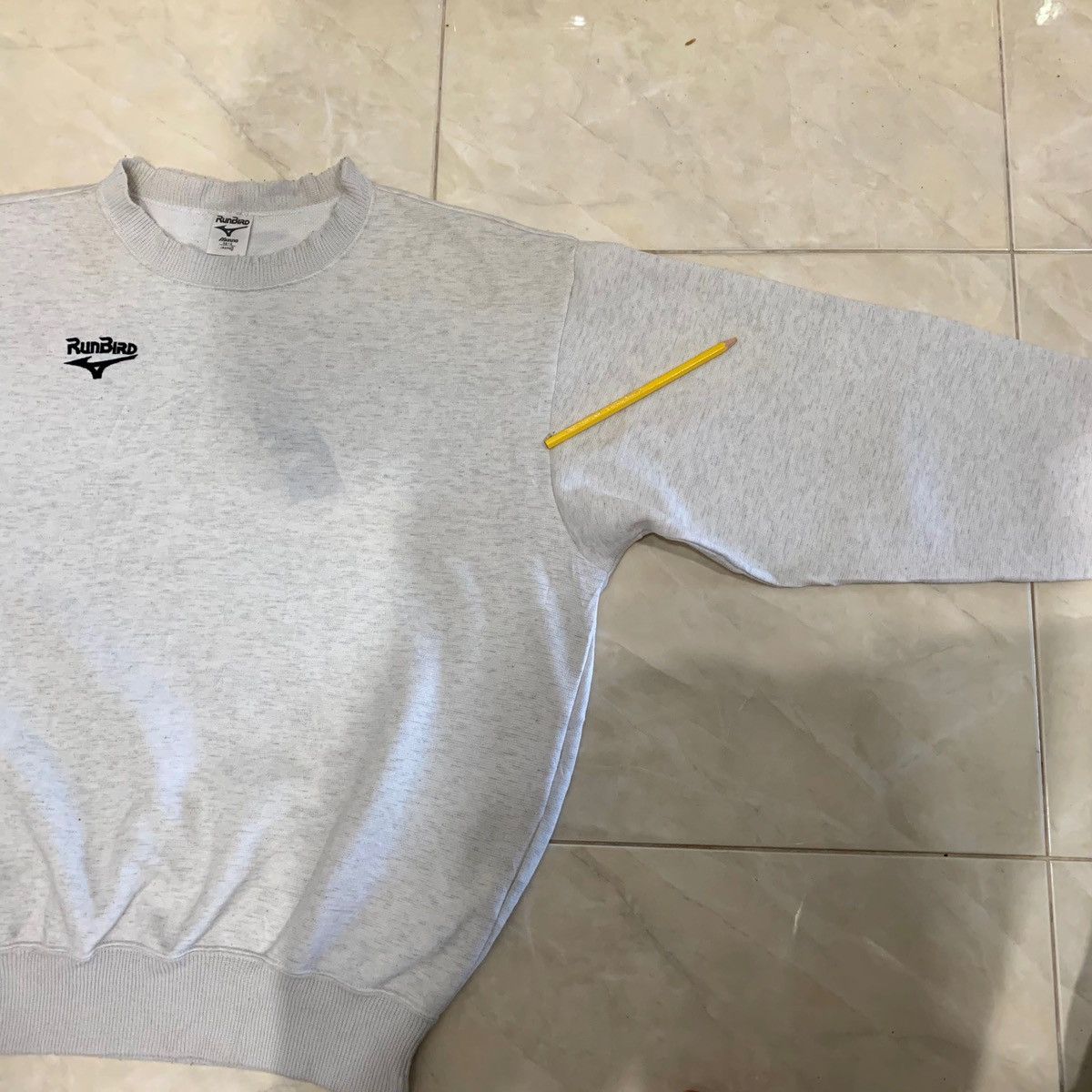 Japanese Brand × Mizuno MIZUNO RUNBIRD Sweatshirt Size 98-6 Fits L MADE IN JAPAN Size US L / EU 52-54 / 3 - 9 Thumbnail