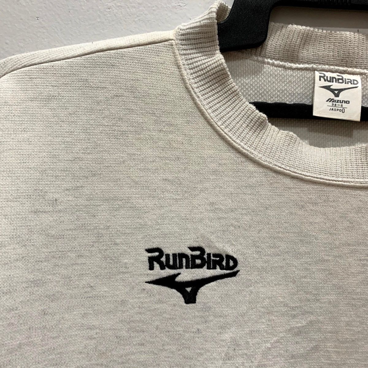 Japanese Brand × Mizuno MIZUNO RUNBIRD Sweatshirt Size 98-6 Fits L MADE IN JAPAN Size US L / EU 52-54 / 3 - 3 Thumbnail