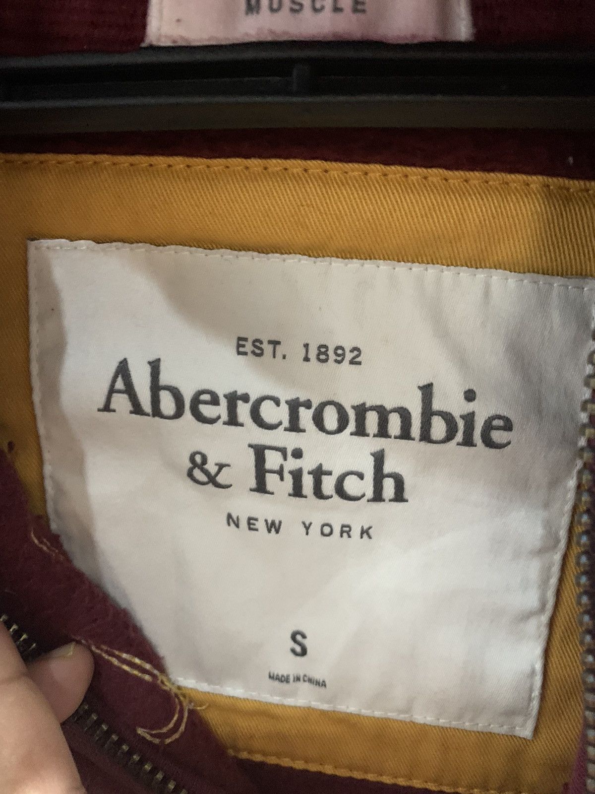 Abercrombie & Fitch ABERCROMBIE & FITCH Hoodie Fit M Size US M / EU 48-50 / 2 - 13 Thumbnail