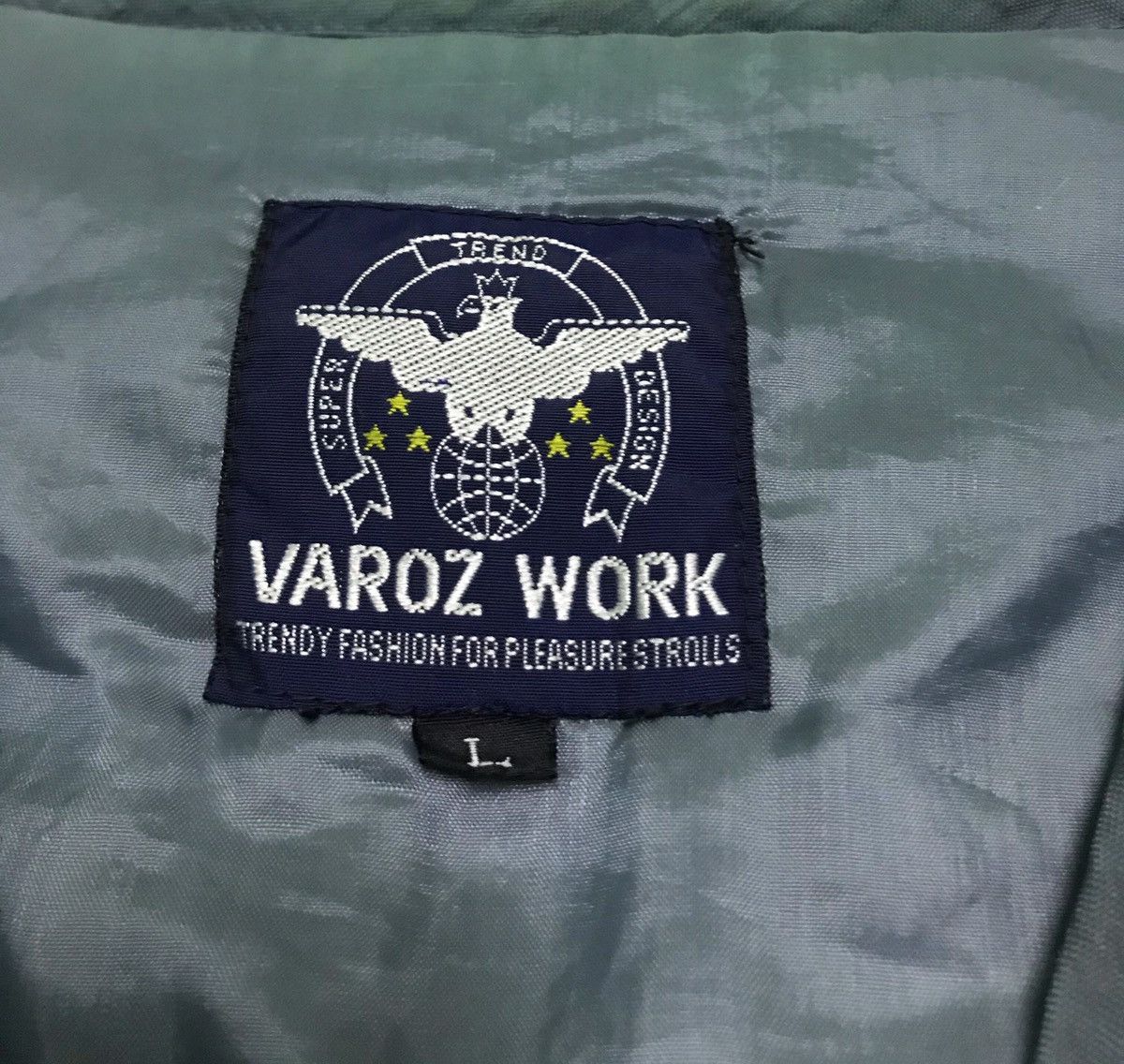 Vintage Varoz work multizipper vest Size US L / EU 52-54 / 3 - 2 Thumbnail