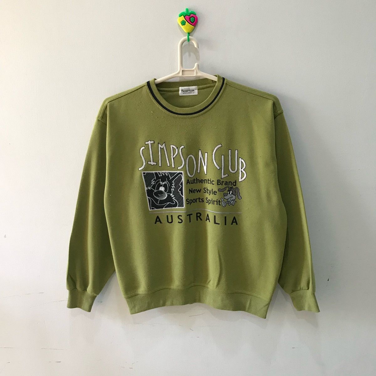 Japanese Brand × The Simpsons × Vintage SIMPSON SON Sweatshirts Big Spellout Size L Fits size XL Size US XL / EU 56 / 4 - 1 Thumbnail
