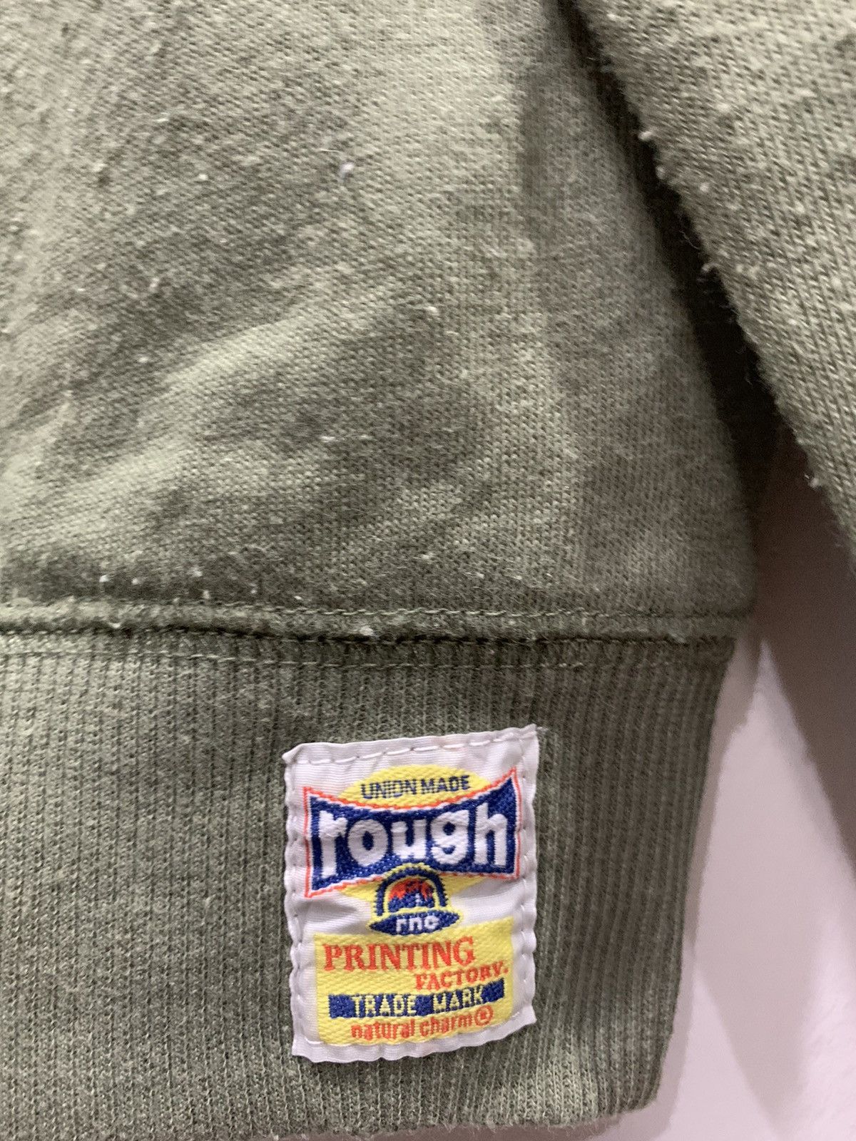 Japanese Brand × Vintage ROUGH Sweatshirt Size M (free) Fit S Size US S / EU 44-46 / 1 - 10 Thumbnail