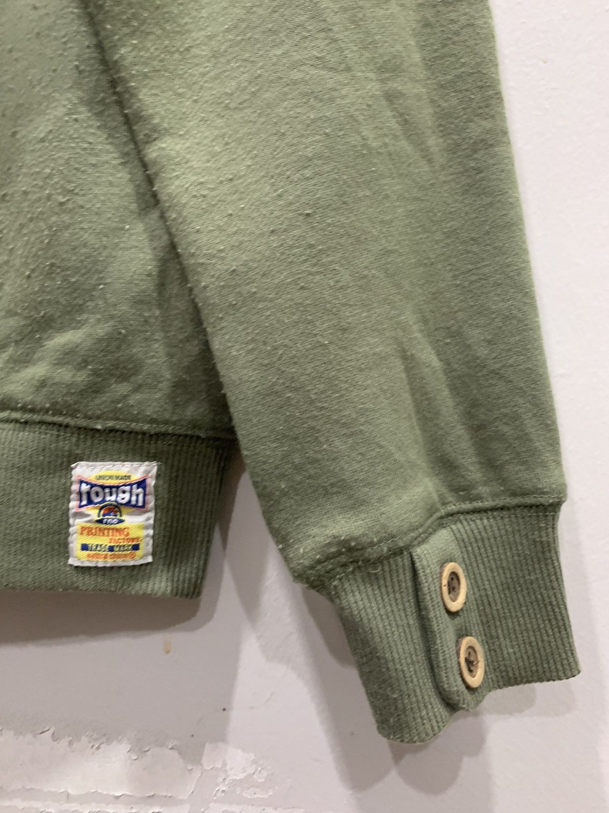 Japanese Brand × Vintage ROUGH Sweatshirt Size M (free) Fit S Size US S / EU 44-46 / 1 - 9 Thumbnail