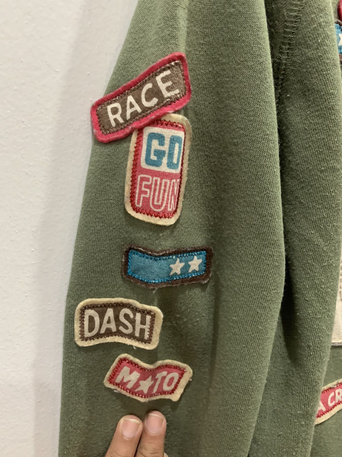 Japanese Brand × Vintage ROUGH Sweatshirt Size M (free) Fit S Size US S / EU 44-46 / 1 - 6 Thumbnail