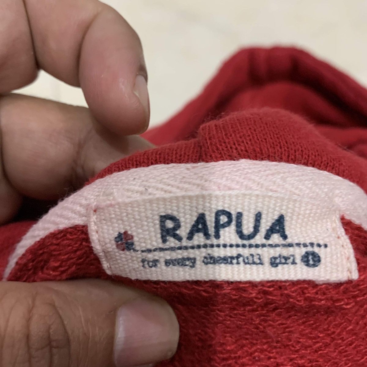 Japanese Brand × Vintage RAPUA NEVADA Hoodie Size L Fits S Size US S / EU 44-46 / 1 - 6 Thumbnail