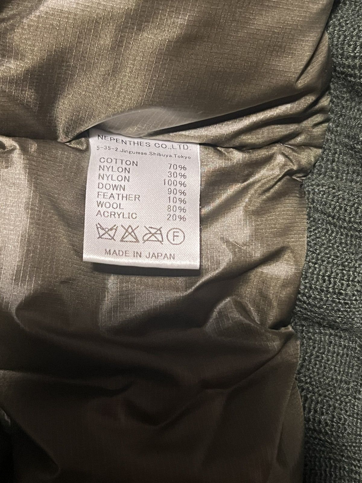 South2 West8 South2West8 Green Waxed Cotton Down Bomber- 2010s Size US M / EU 48-50 / 2 - 3 Thumbnail