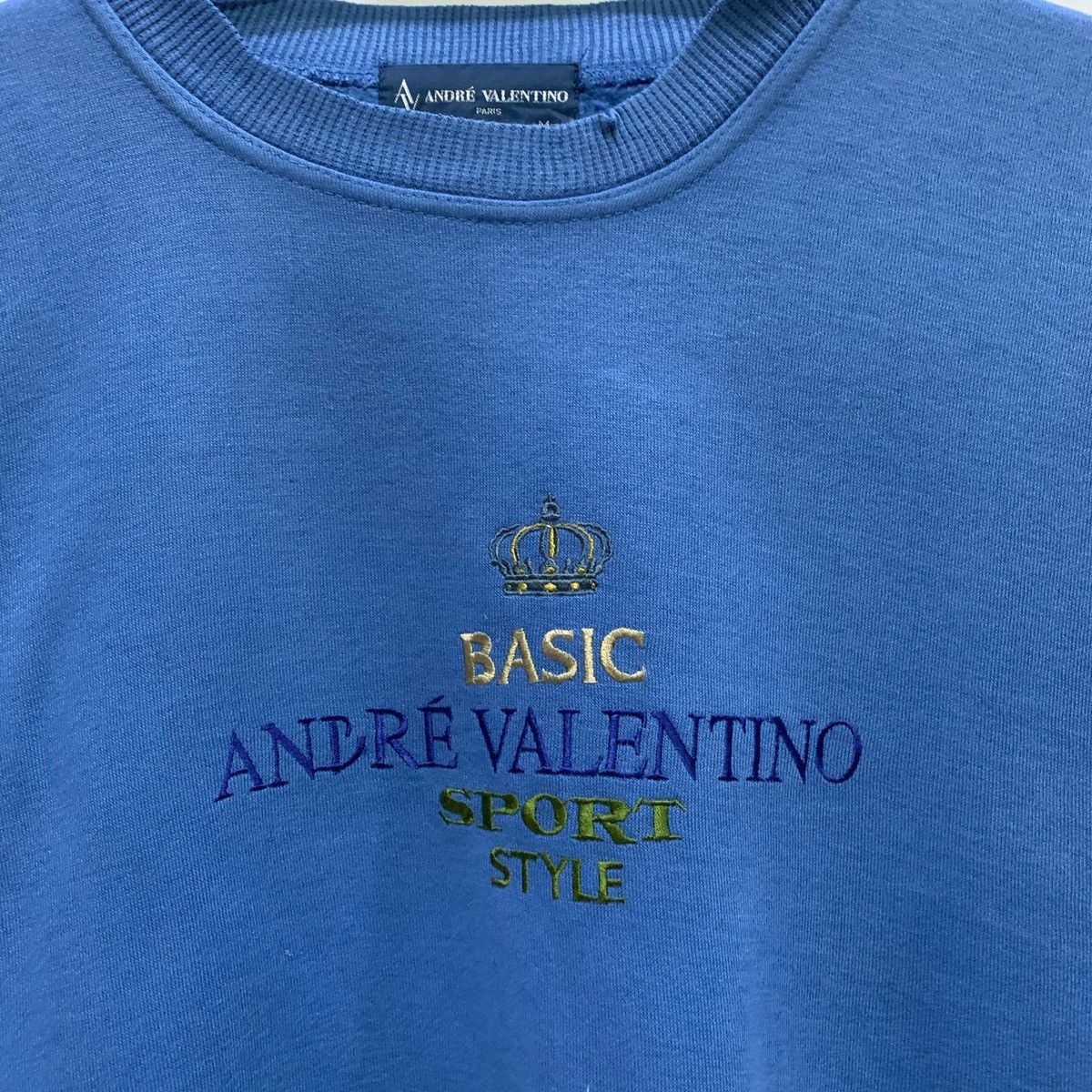 Japanese Brand × Vintage ANDRE VALENTINO Sweatshirts Size M Fits XL Size US XL / EU 56 / 4 - 3 Thumbnail