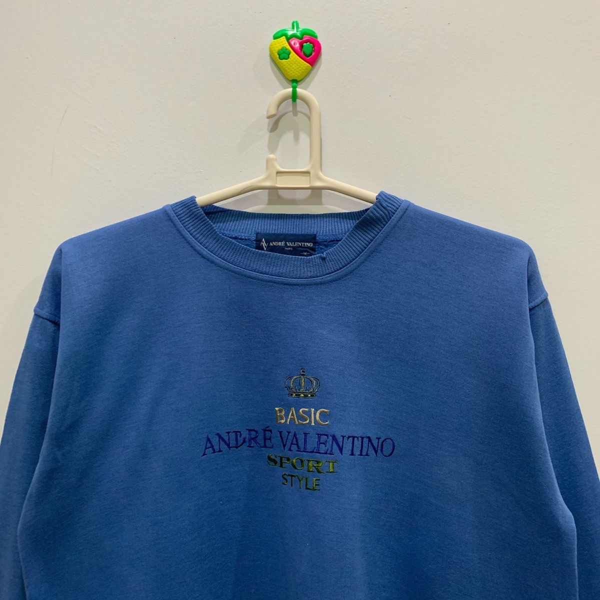 Japanese Brand × Vintage ANDRE VALENTINO Sweatshirts Size M Fits XL Size US XL / EU 56 / 4 - 2 Thumbnail