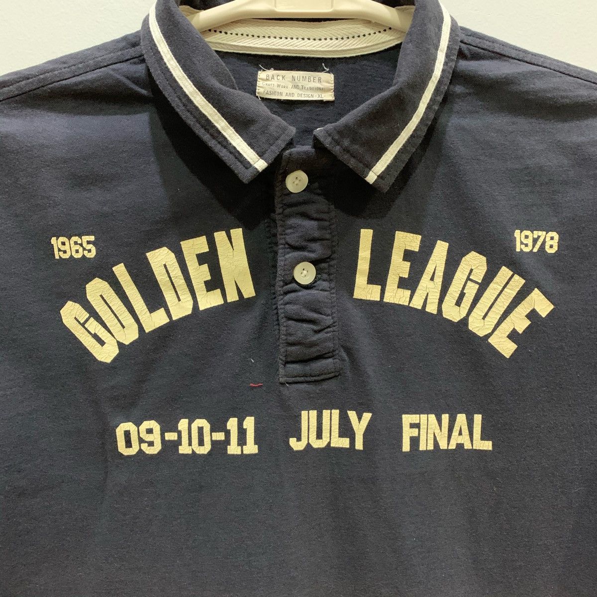 Japanese Brand × Vintage BACK NUMBER Polos Size XL Fits M Size US M / EU 48-50 / 2 - 3 Thumbnail
