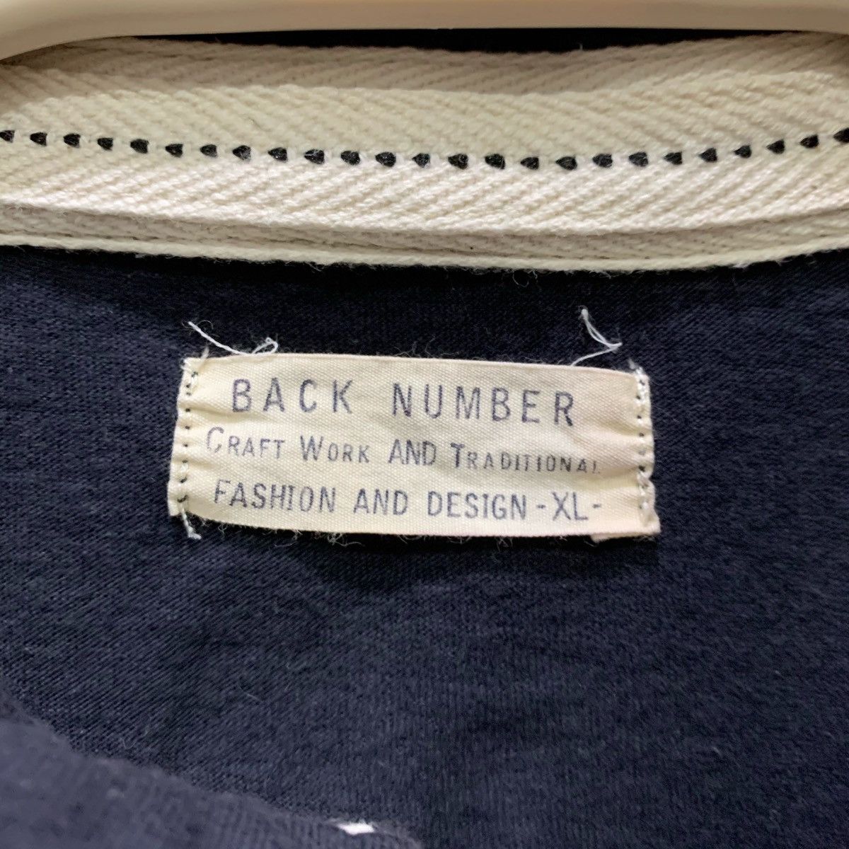 Japanese Brand × Vintage BACK NUMBER Polos Size XL Fits M Size US M / EU 48-50 / 2 - 8 Thumbnail