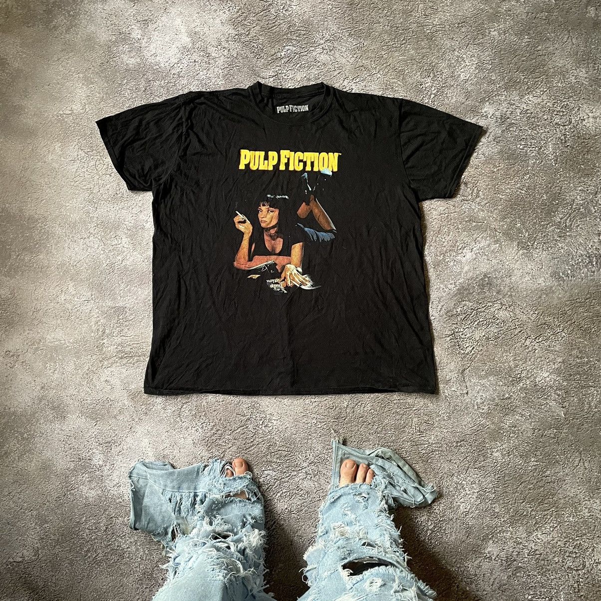 Vintage deals Y2K Gildan Pulp Fiction Promo Tee