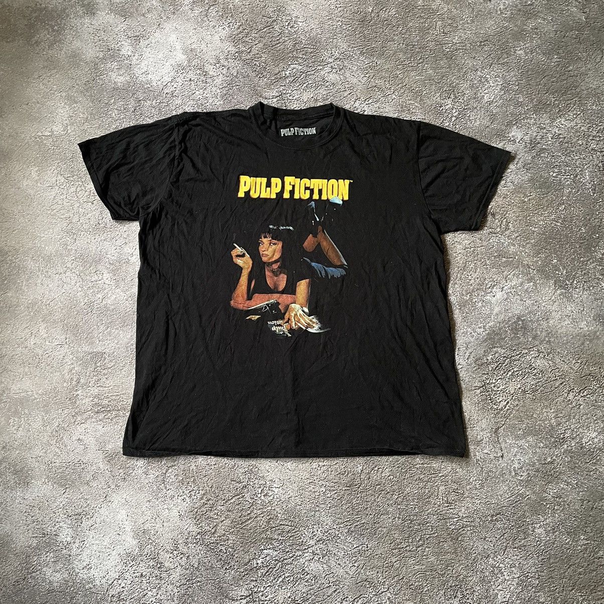 Vintage Vintage 90s Pulp Fiction Graphic Tee Y2K Grunge Streetwear L Size US L / EU 52-54 / 3 - 2 Thumbnail