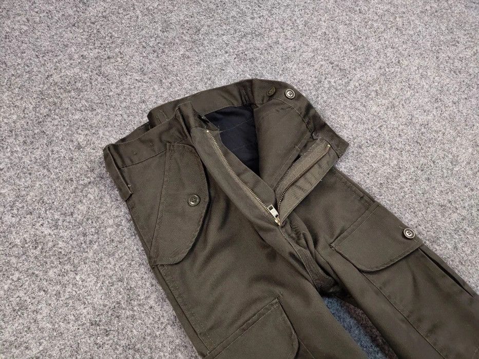Japanese Brand Vintage 90's Military Army Cargo Olive Pants Japan Style Size US 32 / EU 48 - 8 Thumbnail