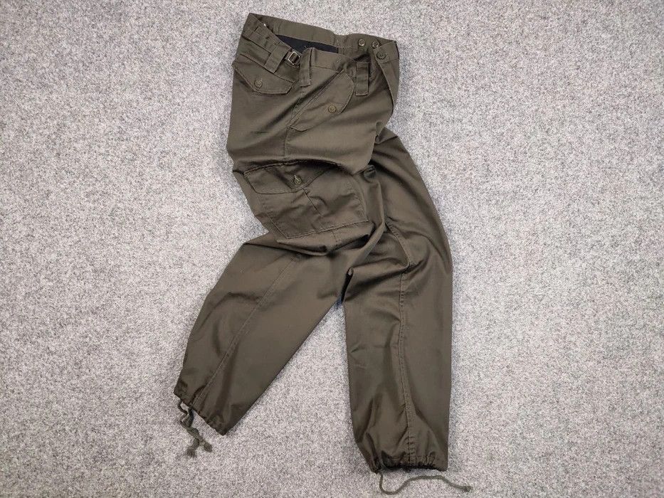 Japanese Brand Vintage 90's Military Army Cargo Olive Pants Japan Style Size US 32 / EU 48 - 7 Thumbnail
