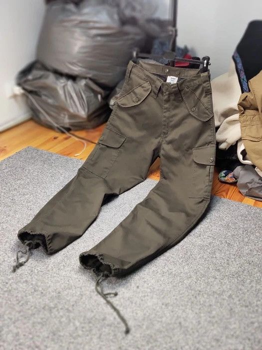 Japanese Brand Vintage 90's Military Army Cargo Olive Pants Japan Style Size US 32 / EU 48 - 10 Thumbnail