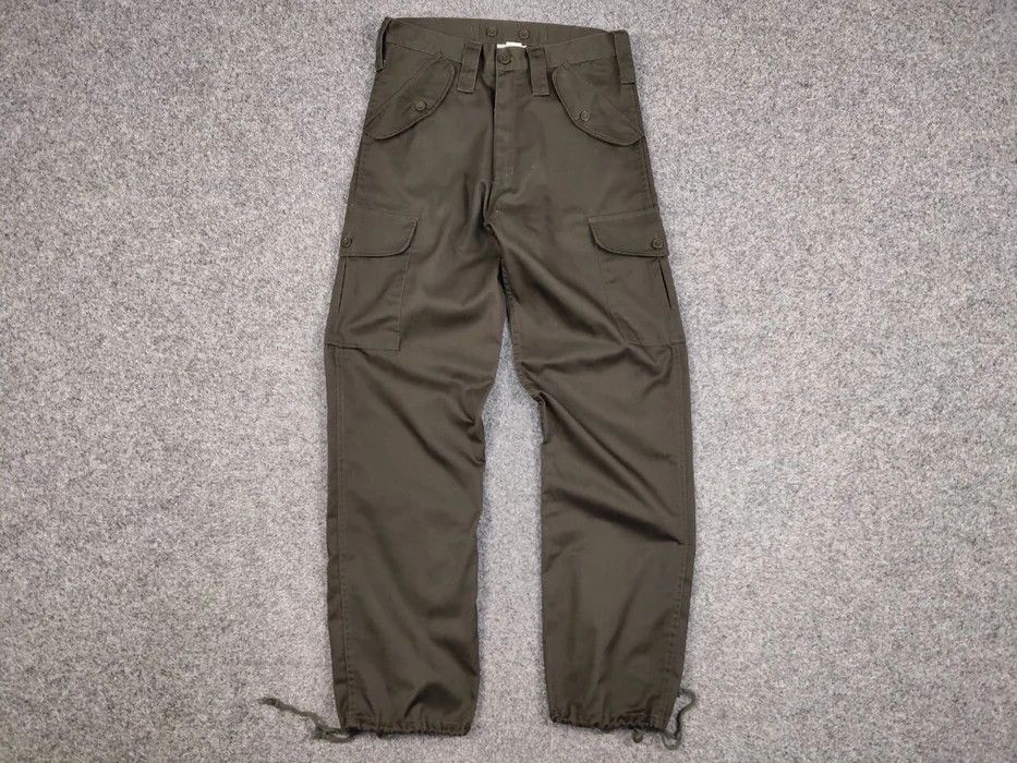 Japanese Brand Vintage 90's Military Army Cargo Olive Pants Japan Style Size US 32 / EU 48 - 5 Thumbnail