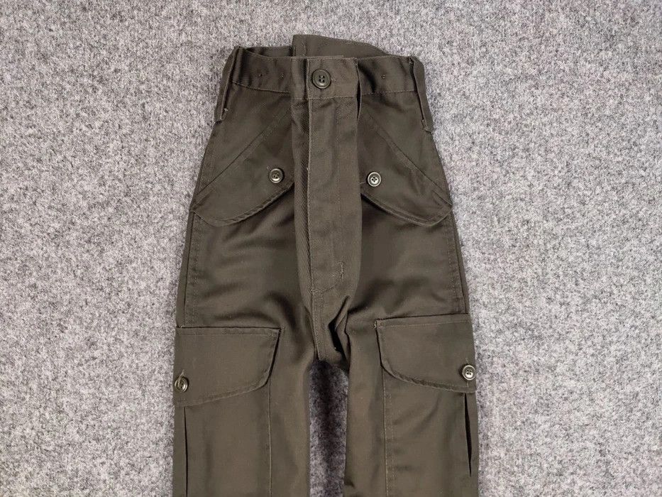 Japanese Brand Vintage 90's Military Army Cargo Olive Pants Japan Style Size US 32 / EU 48 - 3 Thumbnail