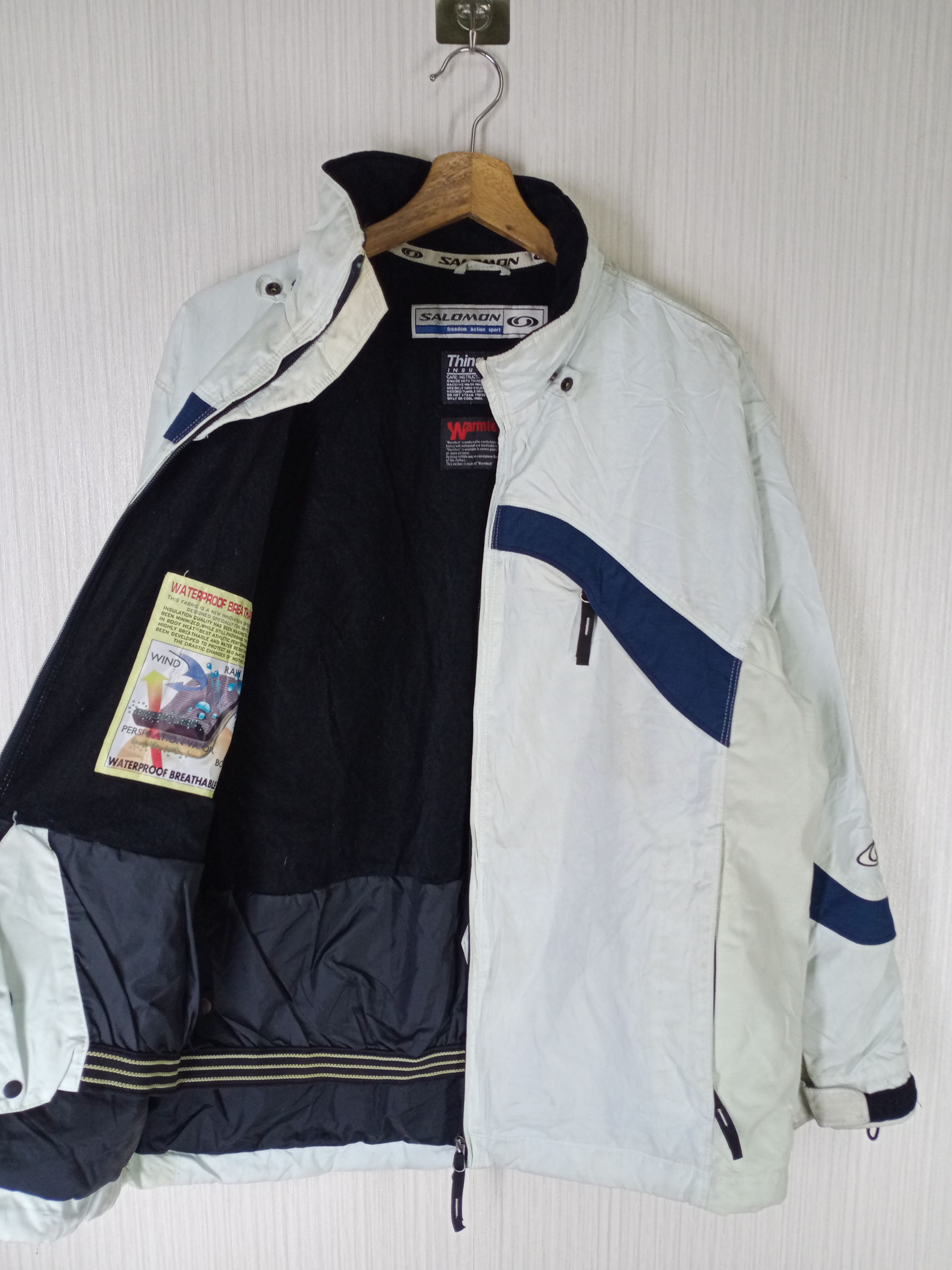 Salomon Vintage Salomon Warmtech Jacket Size US M / EU 48-50 / 2 - 3 Thumbnail